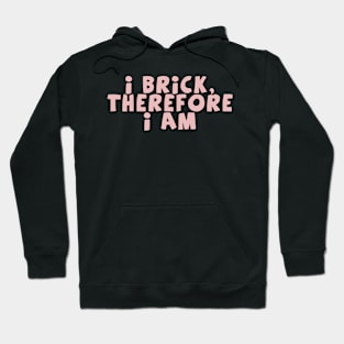 I Brick, Therefore I am Hoodie